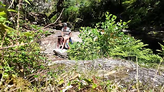 Voyeur Wean away from Fucks Girl on Nudist Beach. She's Shocked!